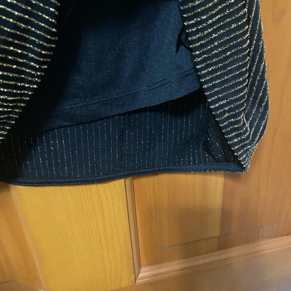#95 NWT Michael Kors sparkle metallic mini skirt - Picture 4 of 4